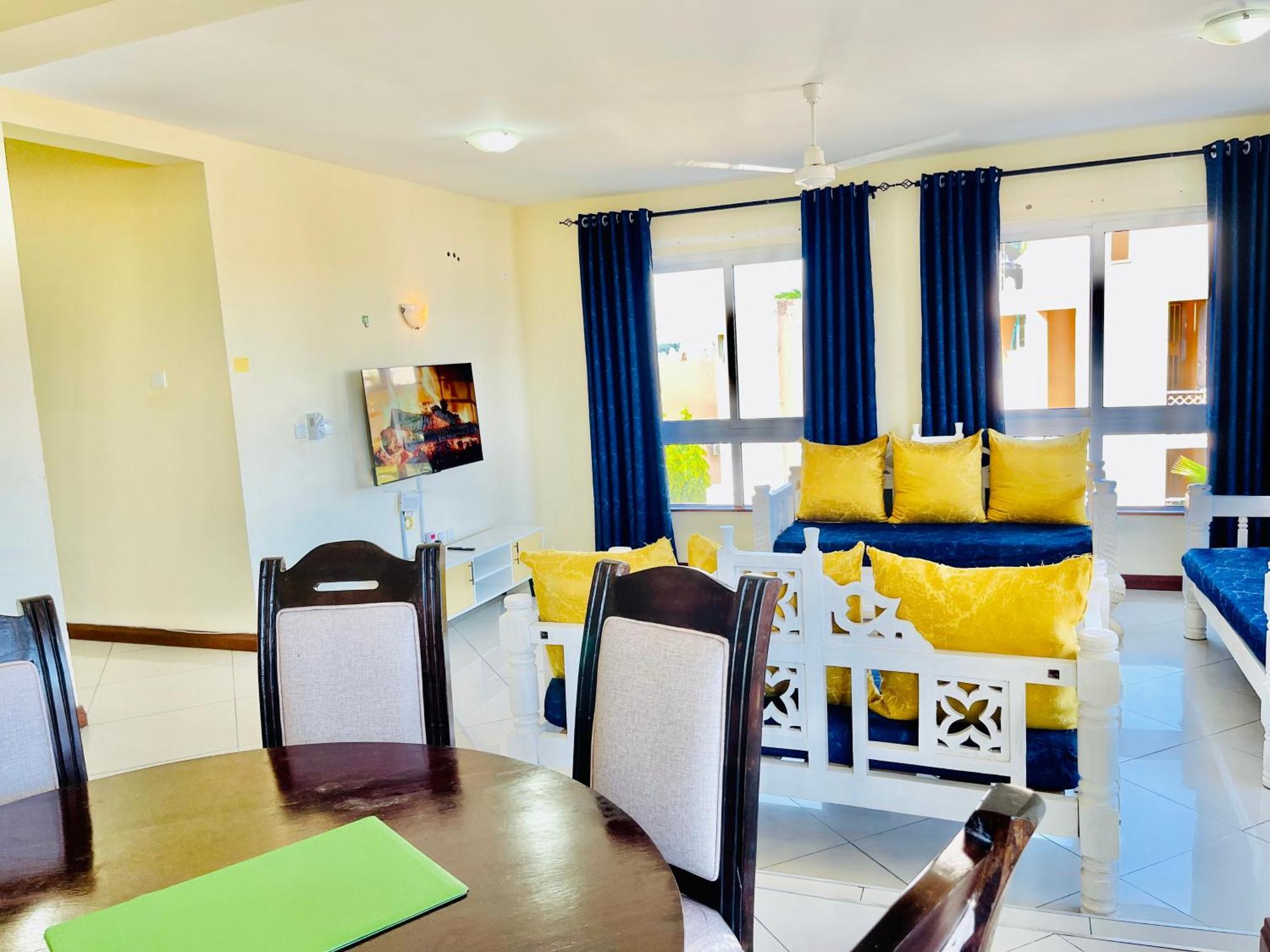 蒙巴萨Elna'S Nyali - Work & Unwind - Pool, Sea Views, Ac & Fast Wi-Fi住宿加早餐旅馆 外观 照片