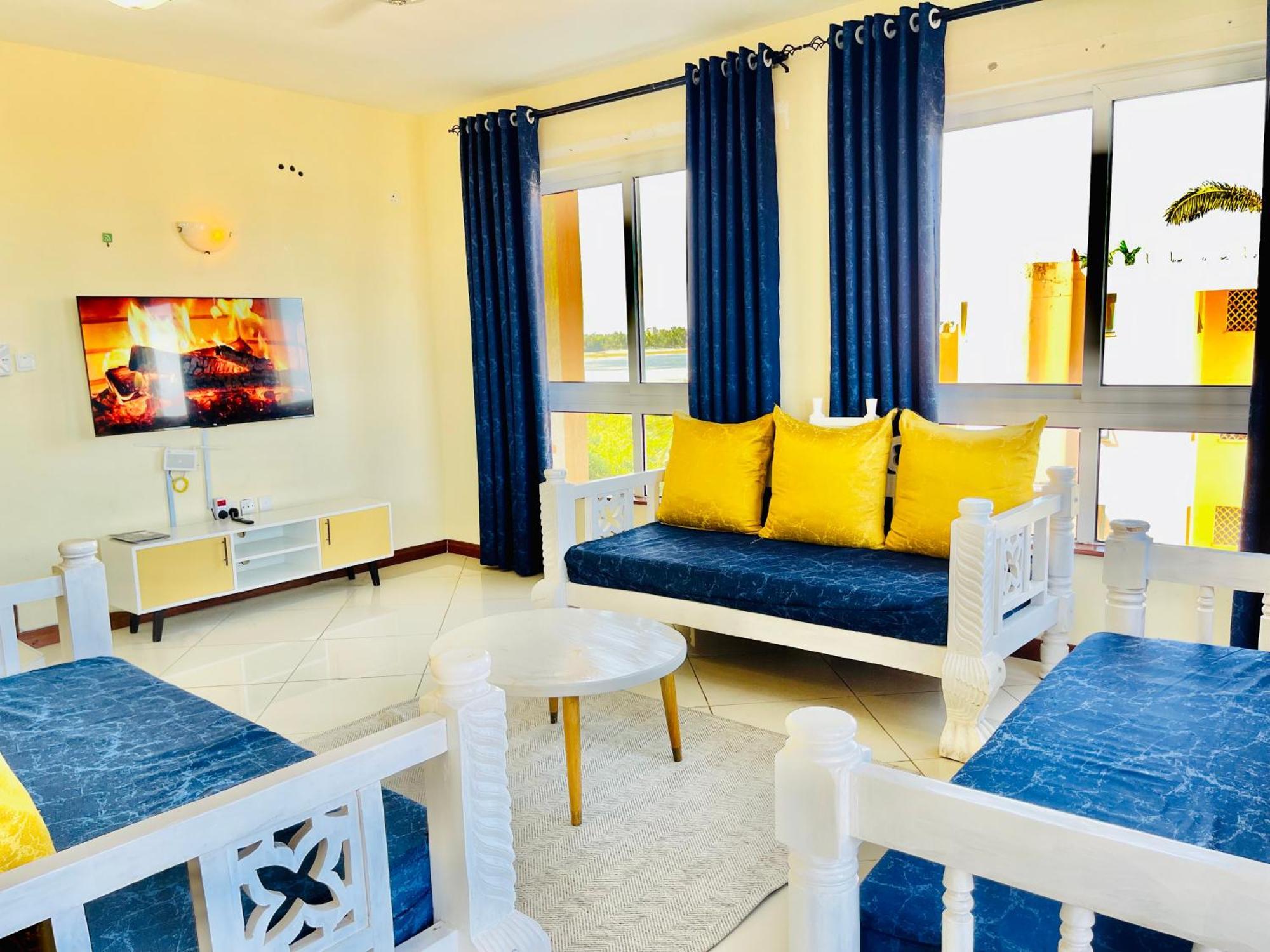 蒙巴萨Elna'S Nyali - Work & Unwind - Pool, Sea Views, Ac & Fast Wi-Fi住宿加早餐旅馆 外观 照片